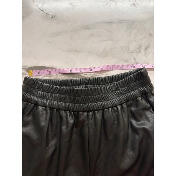 Generation Love Vegan Leather Cargo Jogger Black size XS - Picture 6 of 7